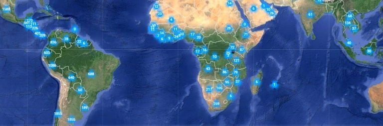 Pontos de Interesse pelo mundo