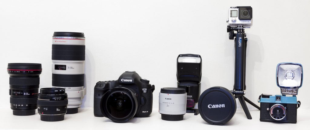 Nosso Equipamento Fotográfico