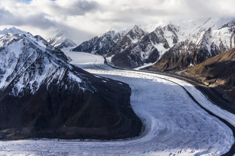 Nas nuvens do Kluane National Park