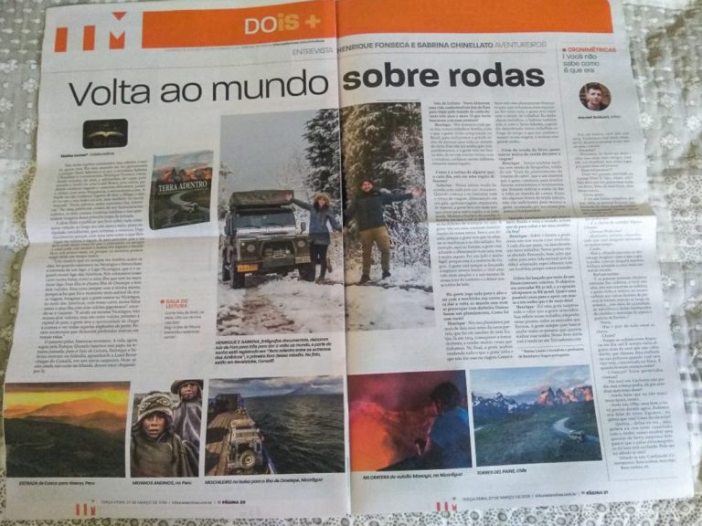 Entrevista para o Jornal Tribuna de Minas