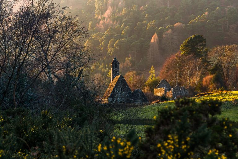 Viajando pelas paisagens irlandesas