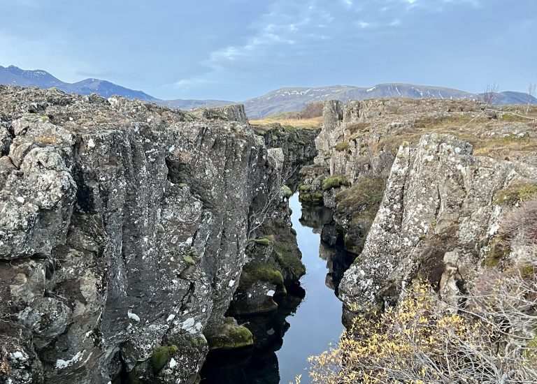 Silfra na Islândia