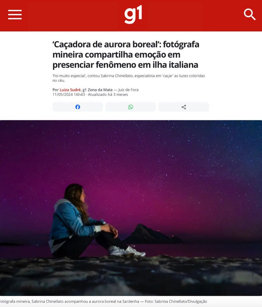 Aurora Boreal na Europa