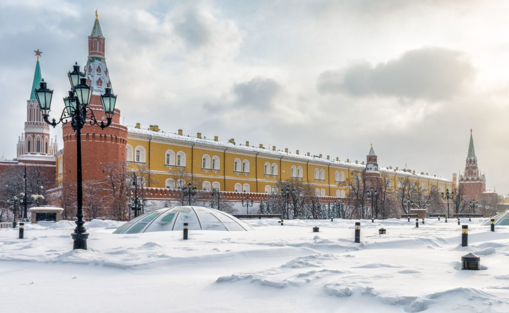 Top 10 lugares mais frios do planeta: Praça vermelha na Rússia.