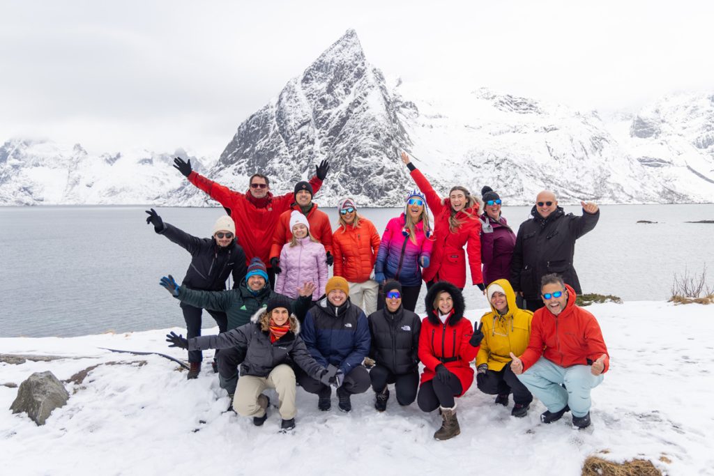 Viajantes da Expedição Ártico, temporada 2025.