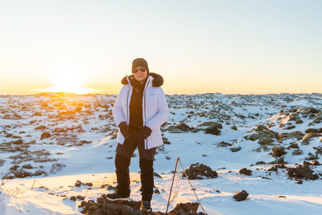 Karina, viajante da Expedição Islândia.
