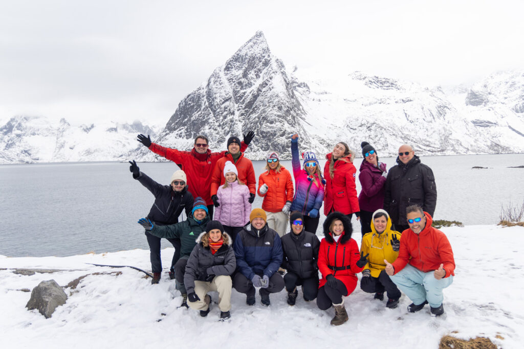 Viajantes da Expedição Ártico® 2025